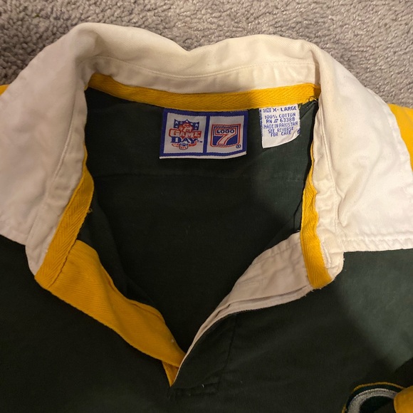 Vintage Logo 7 Green Bay Packers Long sleeve - Picture 4 of 7